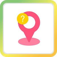 Question Creative Icon Design vector