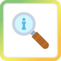 Search Creative Icon Design vector