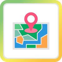 Street Map Creative Icon Design vector