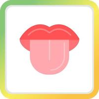 Tongue Creative Icon Design vector