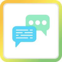 Chat Creative Icon Design vector
