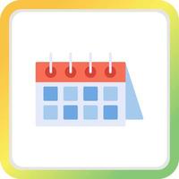 Calendar Creative Icon Design vector