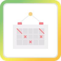 Calendar Creative Icon Design vector