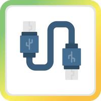 Usb Connection Creative Icon Design vector