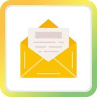 Email Creative Icon Design vector