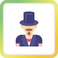 Magician Creative Icon Design vector