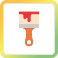 Paint Brush Creative Icon Design vector