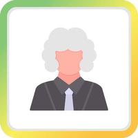 Judge Creative Icon Design vector