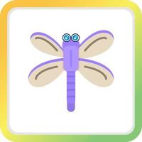 Dragonfly Creative Icon Design vector