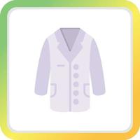 Lab Coat Creative Icon Design vector