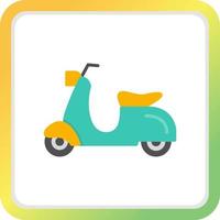 Scooter Creative Icon Design vector