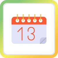 Calendar Creative Icon Design vector