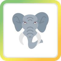 Elephant Creative Icon Design vector