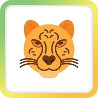 Cheetah Creative Icon Design vector