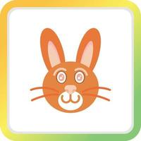 Rabbit Creative Icon Design vector