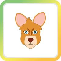 Kangaroo Creative Icon Design vector