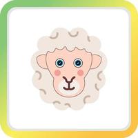 Sheep Creative Icon Design vector