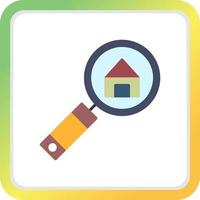 Searching Creative Icon Design vector