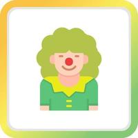 Clown Creative Icon Design vector