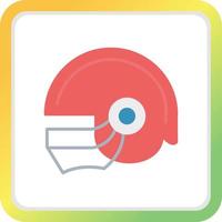 Helmet Creative Icon Design vector