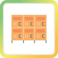 Locker Creative Icon Design vector