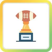 Trophy Creative Icon Design vector