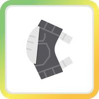 Kneepad Creative Icon Design vector