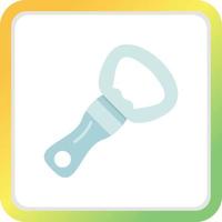 Bottle Opener Creative Icon Design vector