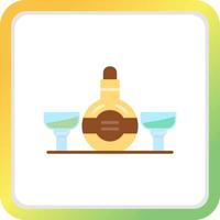 Cognac Creative Icon Design vector