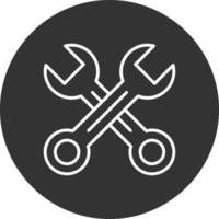 Key Mechanic Creative Icon Design vector