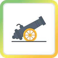 Cannon Creative Icon Design vector