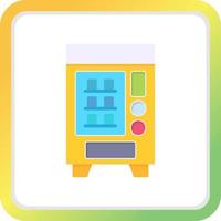 Vending Machine Creative Icon Design vector