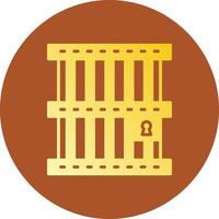 jail Creative Icon Design vector