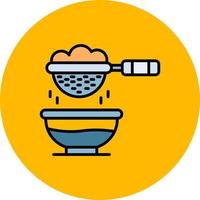 Strainer Creative Icon Design vector