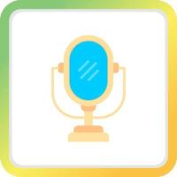 Mirror Creative Icon Design vector