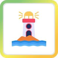 LightHouse Creative Icon Design vector