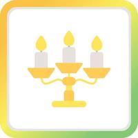 Candelabra Creative Icon Design vector