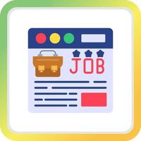 Job Creative Icon Design vector