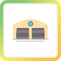 Warehouse Creative Icon Design vector