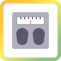 Weight Creative Icon Design vector