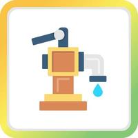 Hand Pump Creative Icon Design vector