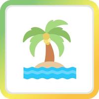 Island Creative Icon Design vector