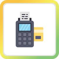 Pos Termina Creative Icon Design vector