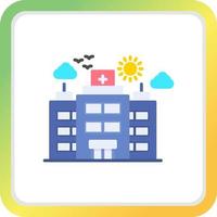 Hospital Creative Icon Design vector