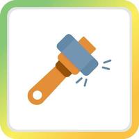 Hammer Creative Icon Design vector