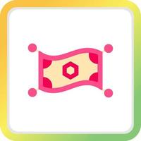 Magic Carpet Creative Icon Design vector