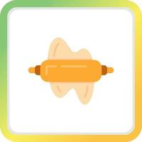 Rolling Pin Creative Icon Design vector