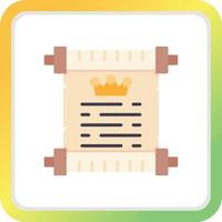 Scroll Creative Icon Design vector