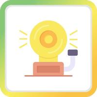 School Bell Creative Icon Design vector