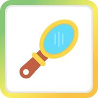 Mirror Creative Icon Design vector